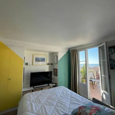 Avec Terrasse Vue Lägenhet Cannes