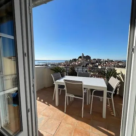 Apartment Avec Terrasse Vue Cannes
