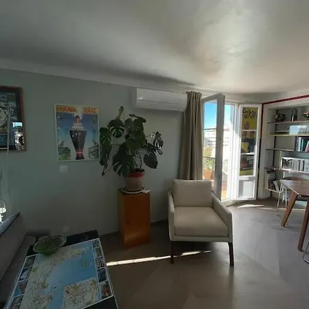 Avec Terrasse Vue Lägenhet Cannes